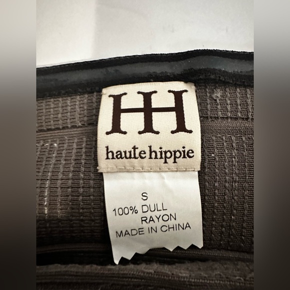 Haute Hippie SZ S Metallic Green Sequins Paillette Mini Skirt Women’s NWOT - Picture 5 of 5